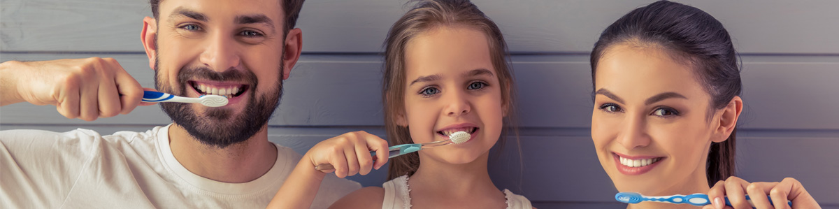 Family Brushing their Teeth Dental Tips and Tooth Care - Australian Dental Specialists